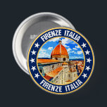Badge Rond 7,6 Cm Florence<br><div class="desc">Florence</div>