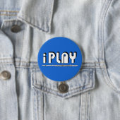 Badge Rond 7,6 Cm Flûte iPlay (En situation)