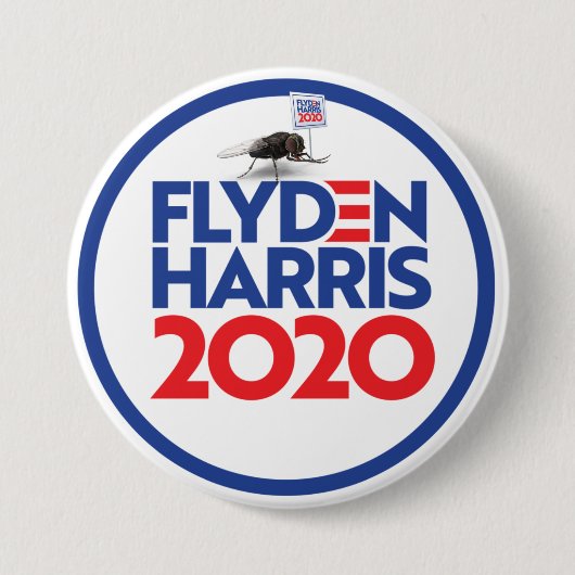 BADGE ROND 7,6 CM FLYDEN HARRIS 2020 (Devant)