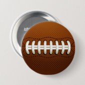 Badge Rond 7,6 Cm Football (Devant & derrière)