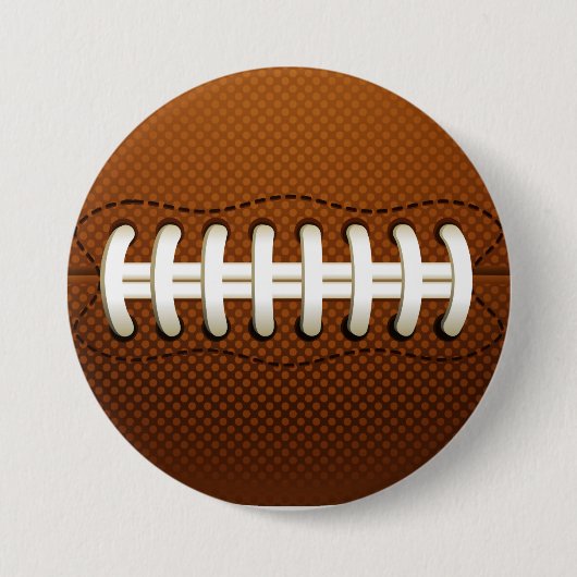 Badge Rond 7,6 Cm Football (Devant)