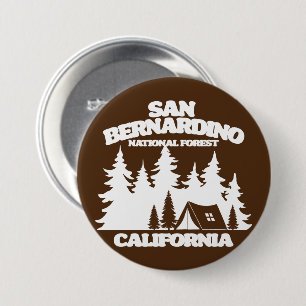 Badge Rond 7,6 Cm Forêt nationale de San Bernardino