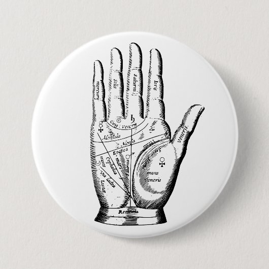 Badge Rond 7,6 Cm Fortune Teller (Devant)