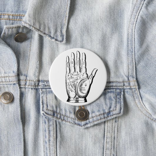 Badge Rond 7,6 Cm Fortune Teller (En situation)