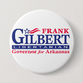 Badge Rond 7,6 Cm Frank Gilbert 3" (Devant)