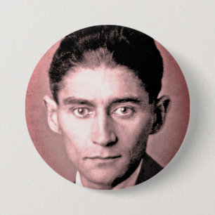 Badge Rond 7,6 Cm Franz Kafka