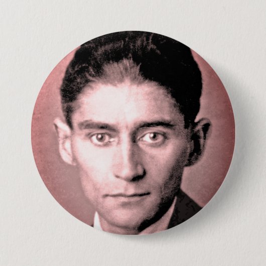 Badge Rond 7,6 Cm Franz Kafka (Devant)
