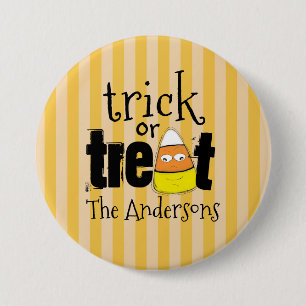 Badge Rond 7,6 Cm Friandises d'Halloween Maïs Sucré Mignonnes Fantai