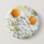 Badge Rond 7,6 Cm Fried eggs (Devant)