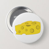 Badge Rond 7,6 Cm Fromage (Devant & derrière)