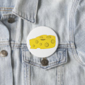 Badge Rond 7,6 Cm Fromage (En situation)