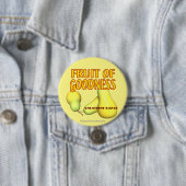 Badge Rond 7,6 Cm Fruit de bonté (En situation)