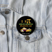Badge Rond 7,6 Cm Fun I ESPIONNER BEAUCOUP DE PIE Happy Pi Day (En situation)