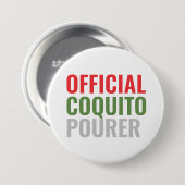 Badge Rond 7,6 Cm Funny Coquito (Devant & derrière)
