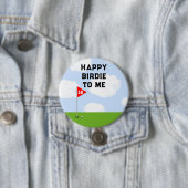 Badge Rond 7,6 Cm Funny Golf Anniversaire (En situation)