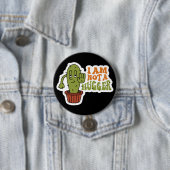 Badge Rond 7,6 Cm Funny Sarcastic Cactus (En situation)