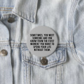 Badge Rond 7,6 Cm Funny Sarcastic Introvert Humour Dire (En situation)