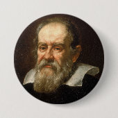 Badge Rond 7,6 Cm Galilée (Devant)