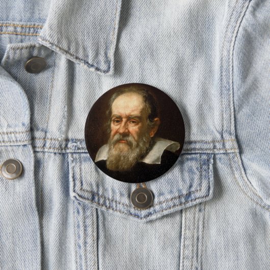 Badge Rond 7,6 Cm Galilée (En situation)