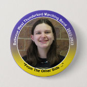 Badge Rond 7,6 Cm Garde Olivia 10 (Devant)