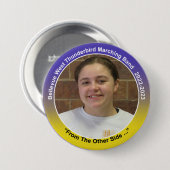 Badge Rond 7,6 Cm Garde Shaylee 10 (Devant & derrière)