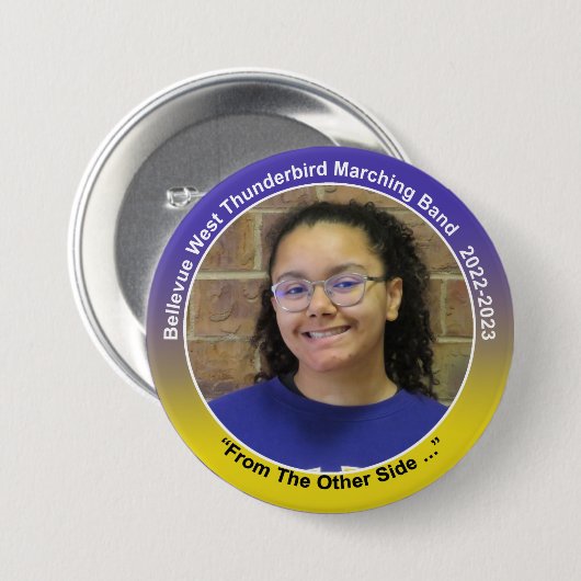 Badge Rond 7,6 Cm Garde Sophia 11 (Devant & derrière)