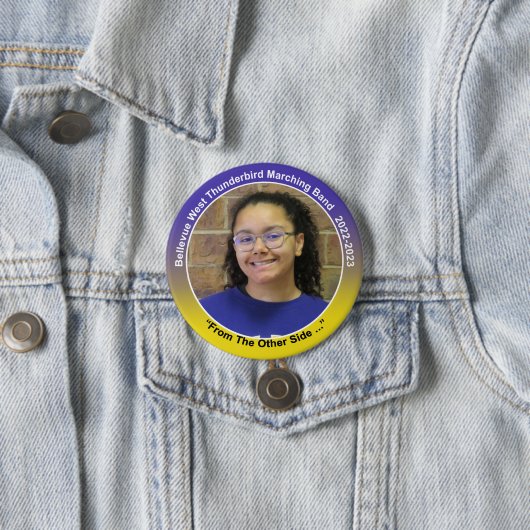 Badge Rond 7,6 Cm Garde Sophia 11 (En situation)