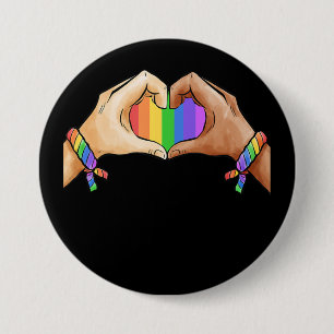 Badge Rond 7,6 Cm Gay pride Vêtements Lgbt Arc-en-ciel Drapeau T Co