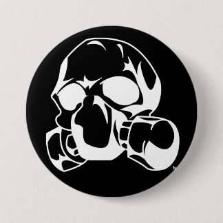 Badge Rond 7,6 Cm Gaz