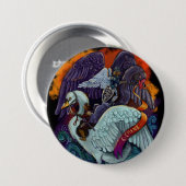 Badge Rond 7,6 Cm Gemini~zodiac (Devant & derrière)