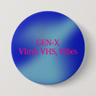 BADGE ROND 7,6 CM GEN-X