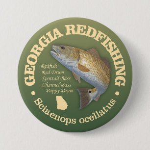 Badge Rond 7,6 Cm Géorgie (sébaste)