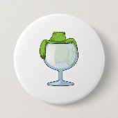 Badge Rond 7,6 Cm Glass (Devant)