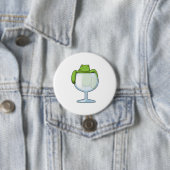 Badge Rond 7,6 Cm Glass (En situation)