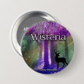 Badge Rond 7,6 Cm glycine  (Devant & derrière)