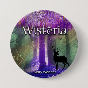 Badge Rond 7,6 Cm glycine
