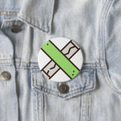 Badge Rond 7,6 Cm gomme (En situation)