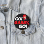 Badge Rond 7,6 Cm Goupille d'IronMan de Gabrielle (En situation)