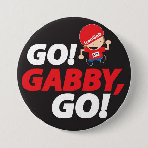 Badge Rond 7,6 Cm Goupille d'IronMan de Gabrielle