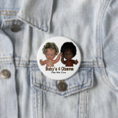 Badge Rond 7,6 Cm Goupilles de campagne d'Obama (En situation)