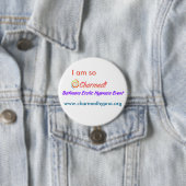 Badge Rond 7,6 Cm Grand beau bouton (En situation)