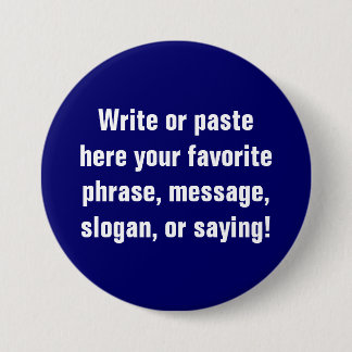 Badge Rond 7,6 Cm Grand bouton (3 pouces)