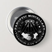 Badge Rond 7,6 Cm Grand bouton de mélange Panoptic (Devant & derrière)