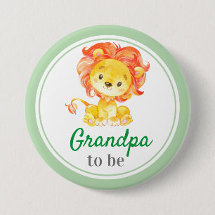Badge Rond 7,6 Cm Grand-père et grand-père Baby Boy Shoi