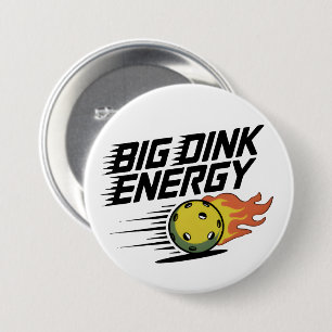 Badge Rond 7,6 Cm Grande énergie Dink