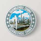 Badge Rond 7,6 Cm Guangzhou (Devant)