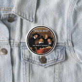 Badge Rond 7,6 Cm Guerre sans fin ? (En situation)