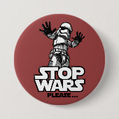 Badge Rond 7,6 Cm Guerres d'arrêt modernes (Devant)