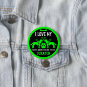 Badge Rond 7,6 Cm Guide des cadeaux de chien (En situation)