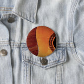 Badge Rond 7,6 Cm Guitare acoustique (En situation)